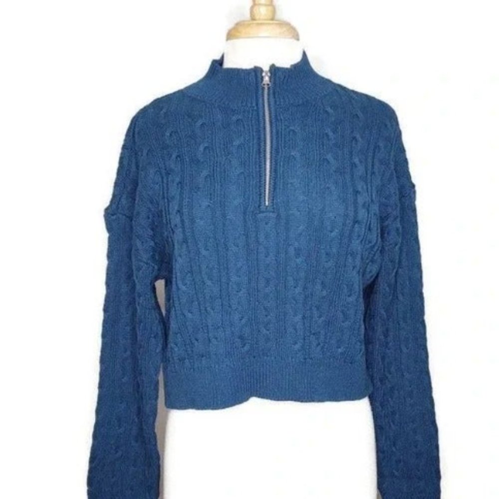 Brand New Dark Teal Blue Sweater XL